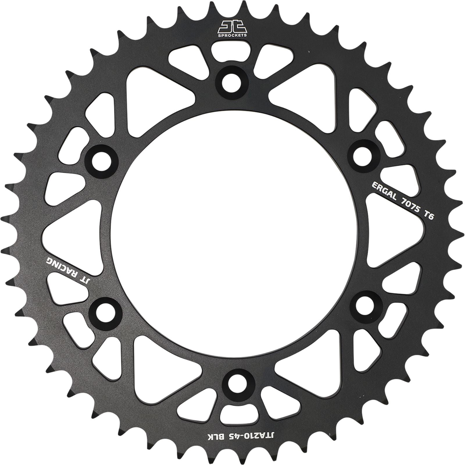 JT Sprockets Rear Sprocket for Honda - Black - 46 Tooth JTA210.46BLK_1051488