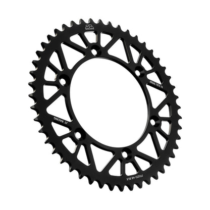 JT Sprockets Rear Sprocket - Black - 48 Tooth for Yamaha JTA251.48BLK_1089657