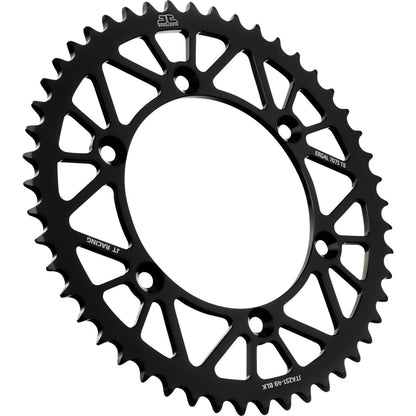 JT Sprockets Rear Sprocket - Black - 49 Tooth for Yamaha JTA251.49BLK_1089608
