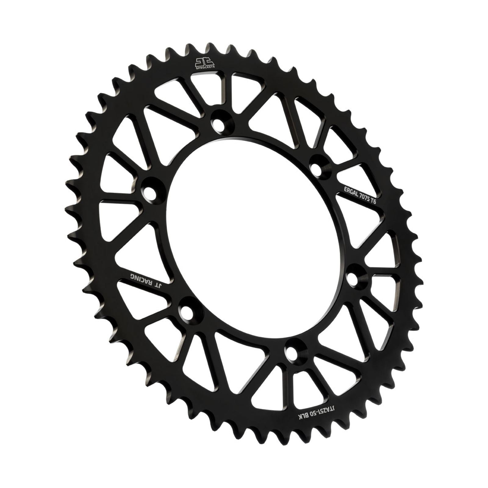JT Sprockets Rear Sprocket - Black - 50 Tooth for Yamaha JTA251.50BLK_1133950