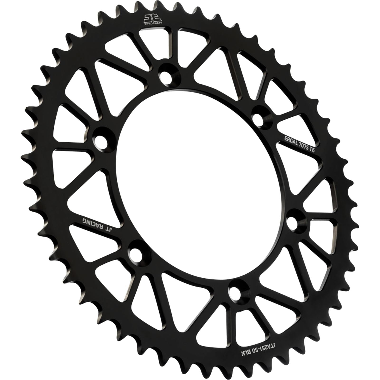 JT Sprockets Rear Sprocket - Black - 50 Tooth for Yamaha JTA251.50BLK_1133944