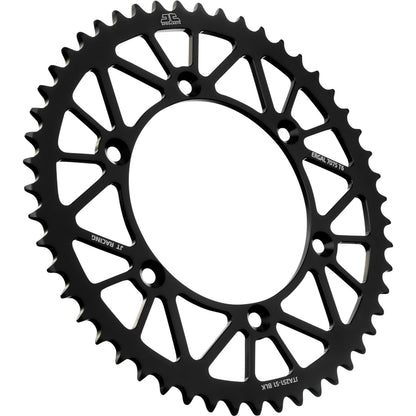 JT Sprockets Rear Sprocket - Black - 51 Tooth for Yamaha JTA251.51BLK_1129999