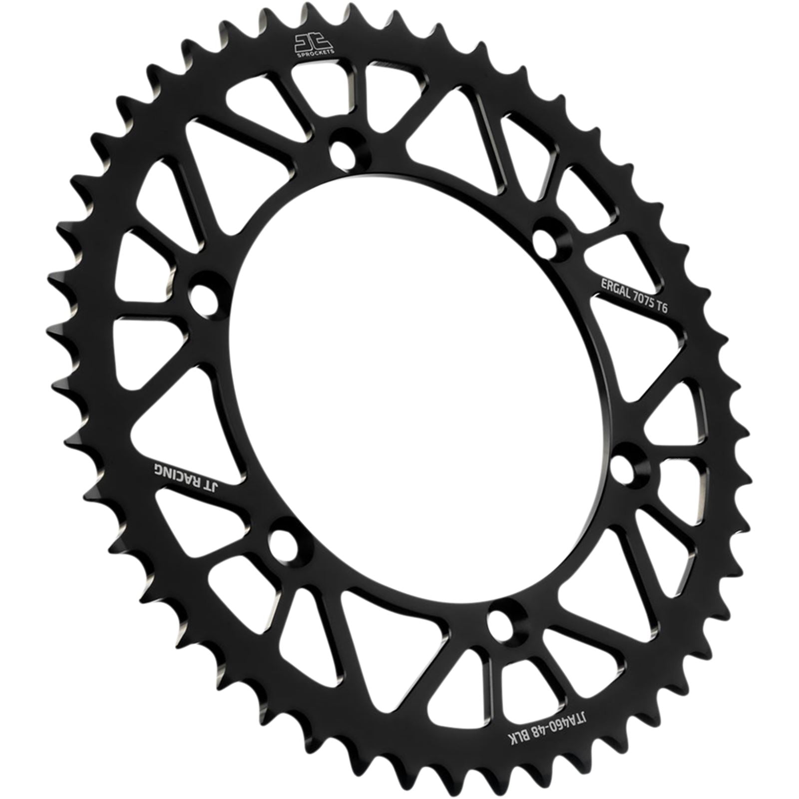 JT Sprockets Rear Sprocket for Kawasaki - Black - 48 Tooth JTA460.48BLK_1051520