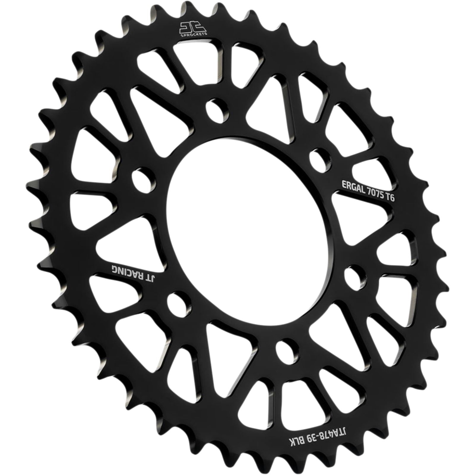 JT Sprockets Rear Sprocket for Kawasaki - Black - 39-Tooth JTA478.39BLK_1089737