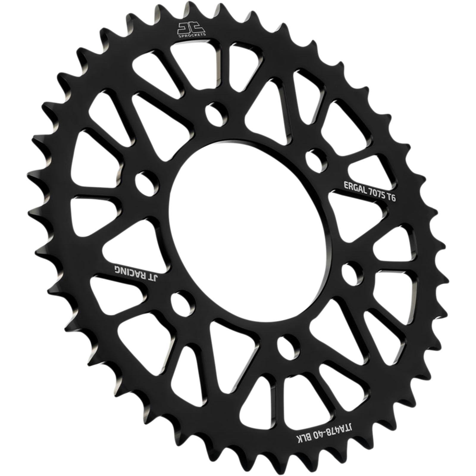 JT Sprockets Rear Sprocket for Kawasaki - Black - 40-Tooth JTA478.40BLK_1089738