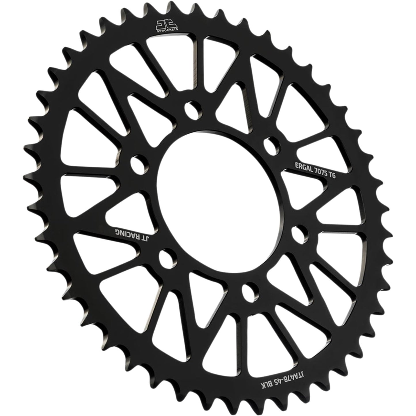 JT Sprockets Rear Sprocket for Kawasaki - Black - 45-Tooth JTA478.45BLK_1089740