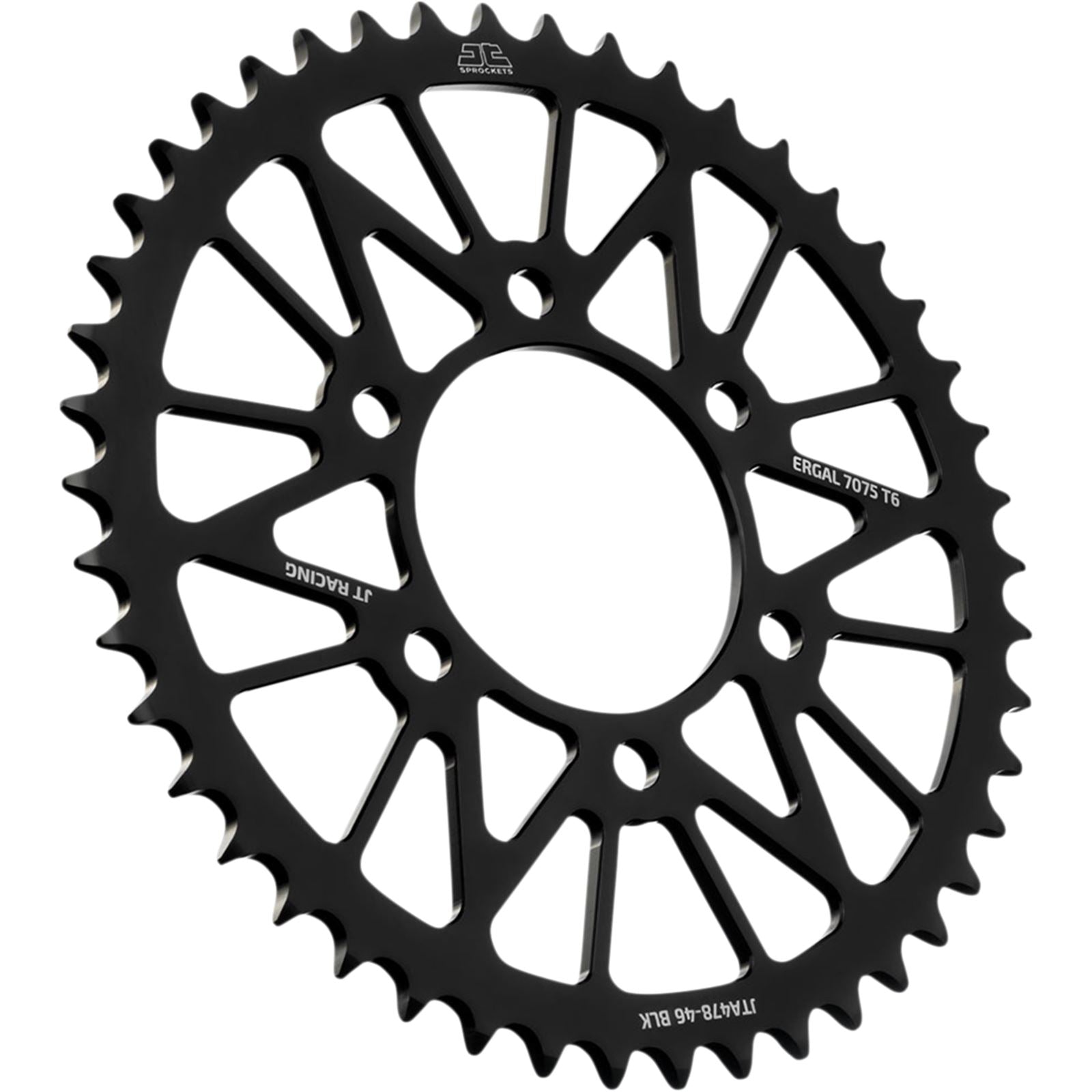 JT Sprockets Rear Sprocket for Kawasaki - Black - 46-Tooth JTA478.46BLK_1089741