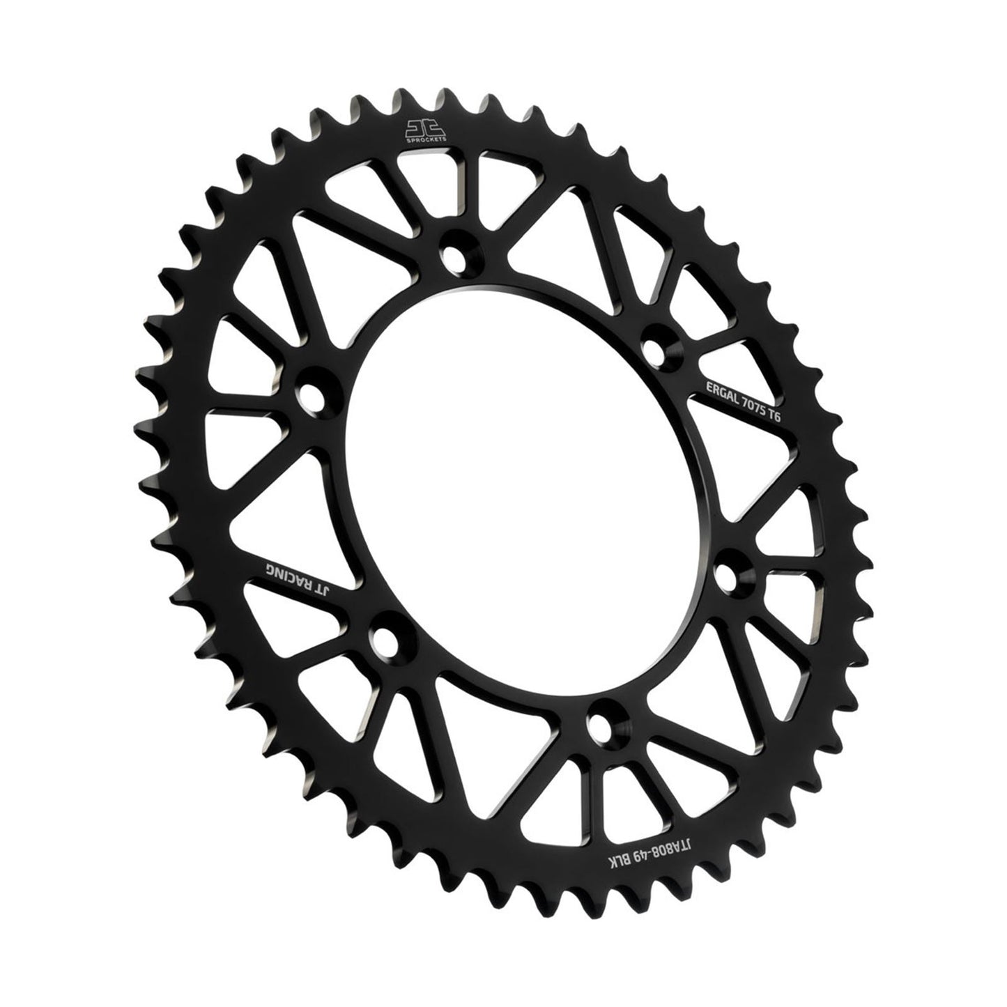 JT Sprockets Rear Sprocket for Suzuki - Black - 49-Tooth JTA808.49BLK_1089746