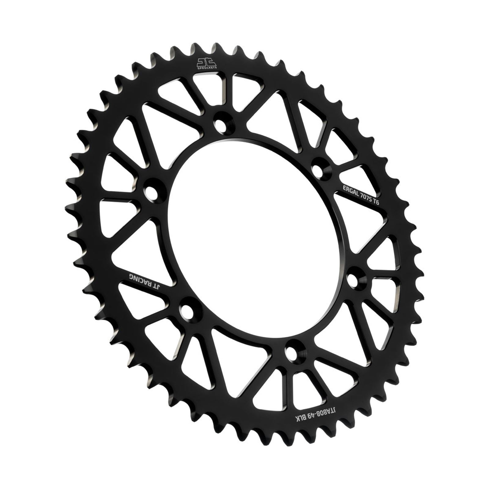 JT Sprockets Rear Sprocket for Suzuki - Black - 49-Tooth JTA808.49BLK_1089746