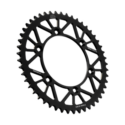 JT Sprockets Rear Sprocket for Suzuki - Black - 49-Tooth JTA808.49BLK_1089746