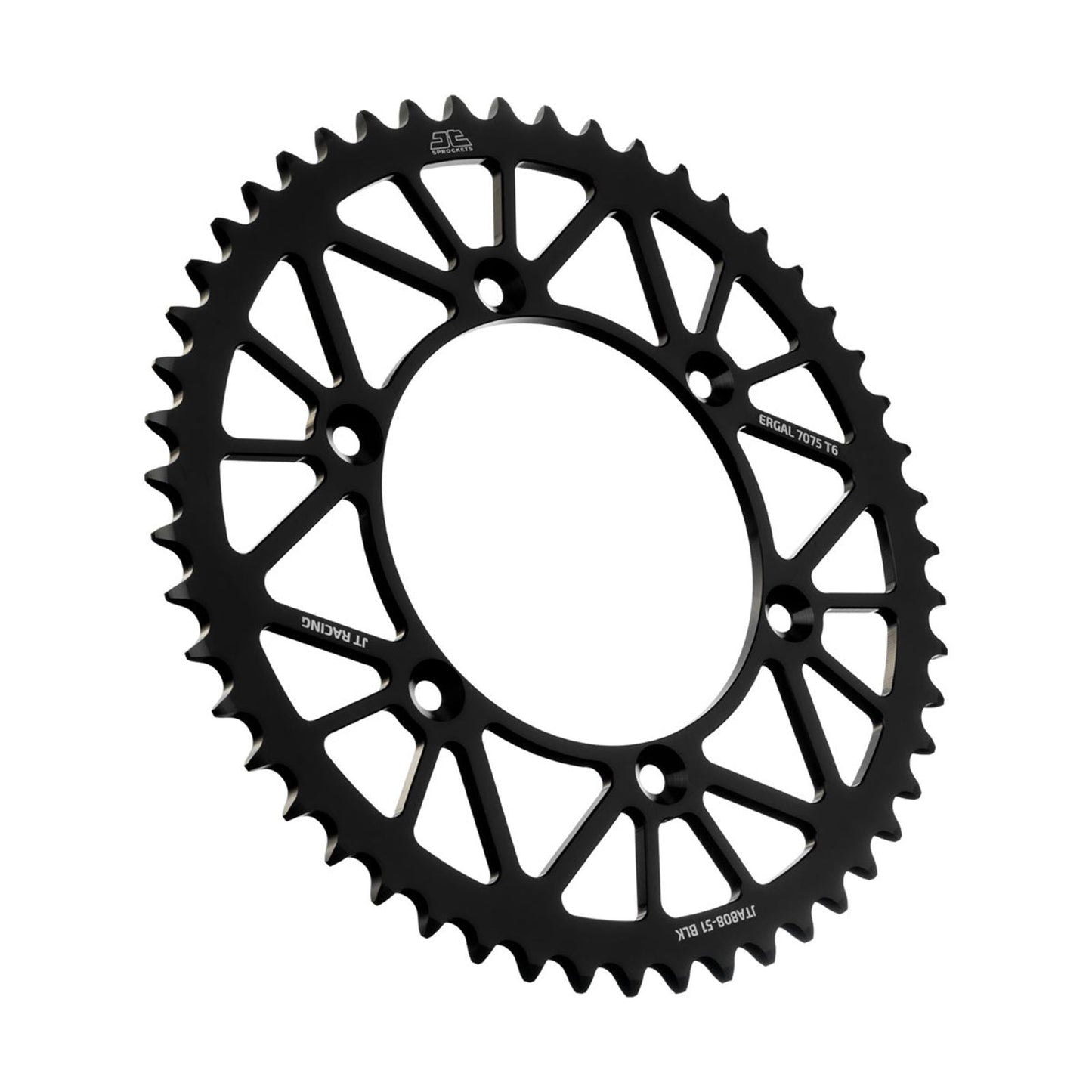 JT Sprockets Rear Sprocket for Suzuki - Black - 51-Tooth JTA808.51BLK_1097673