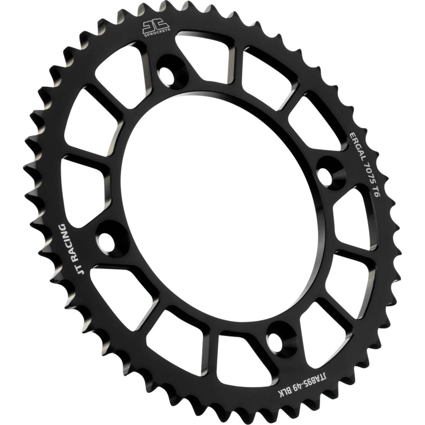 JT Sprockets Rear Sprocket - Black - 49 Tooth for Husqvarna/KTM JTA895.49BLK_1138806