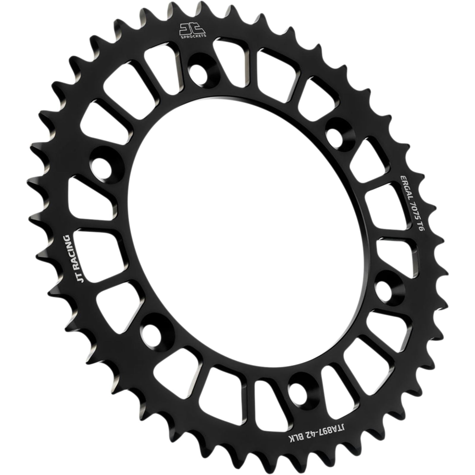 JT Sprockets Rear Sprocket Alloy 42-Tooth (JTA897) JTA897.42BLK_1089751