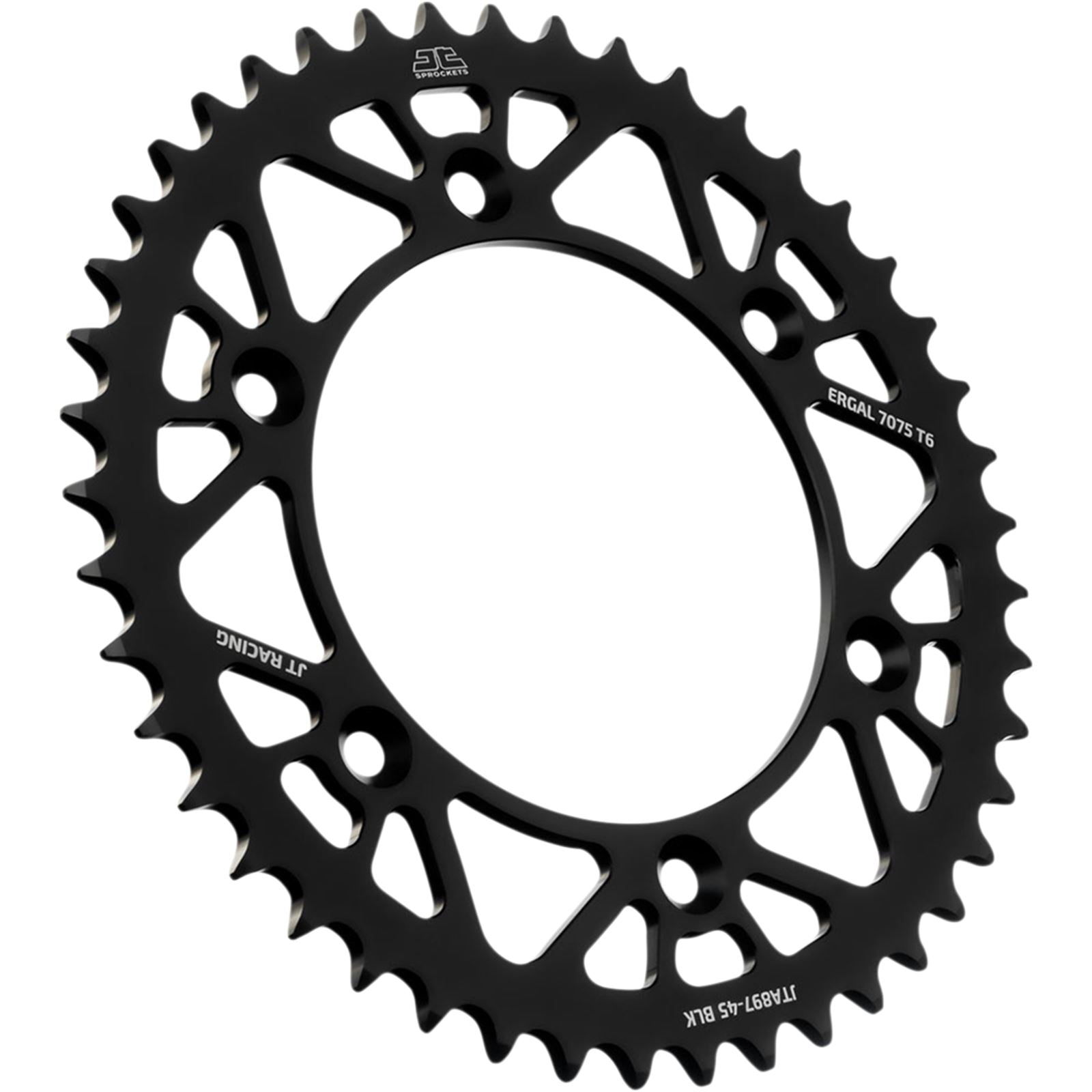 JT Sprockets Rear Sprocket - Black - 45-Tooth JTA897.45BLK_1097675