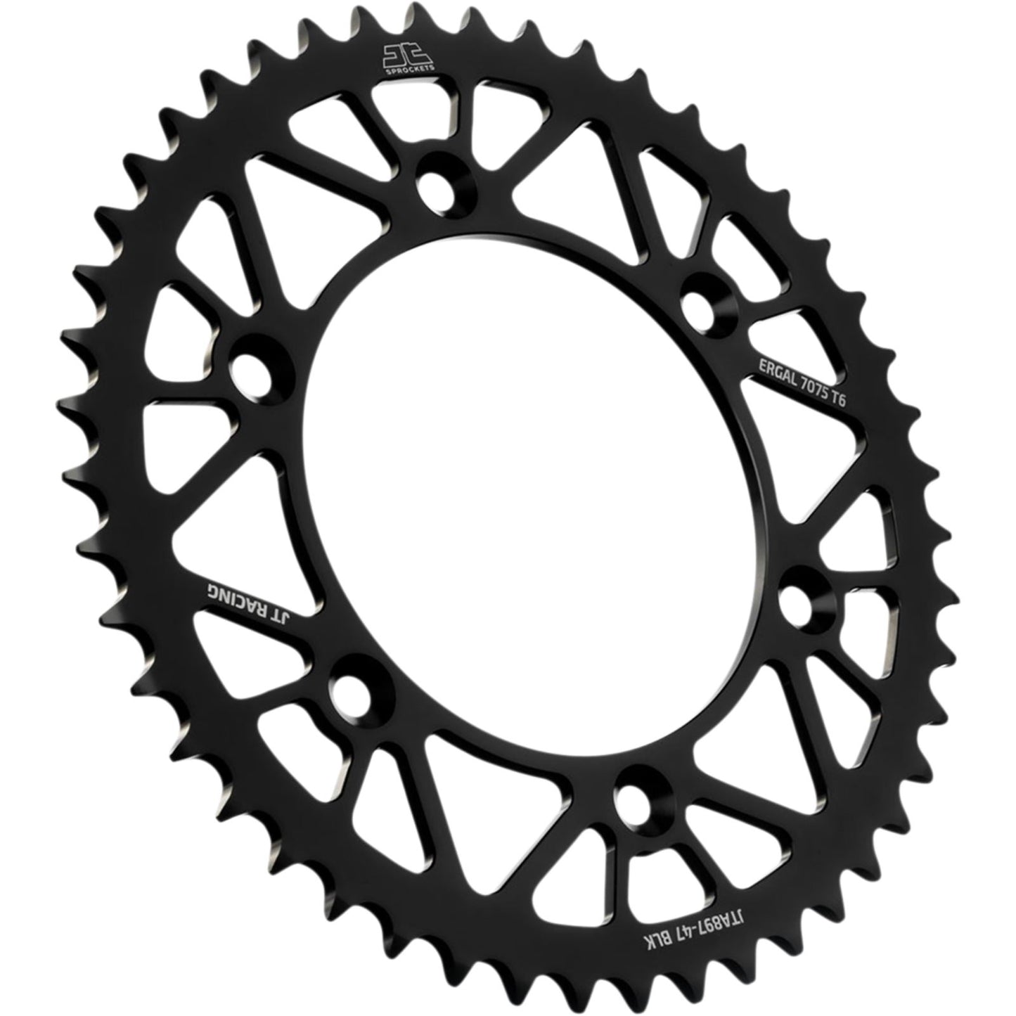JT Sprockets Rear Sprocket Alloy 47-Tooth (JTA897) JTA897.47BLK_1138808
