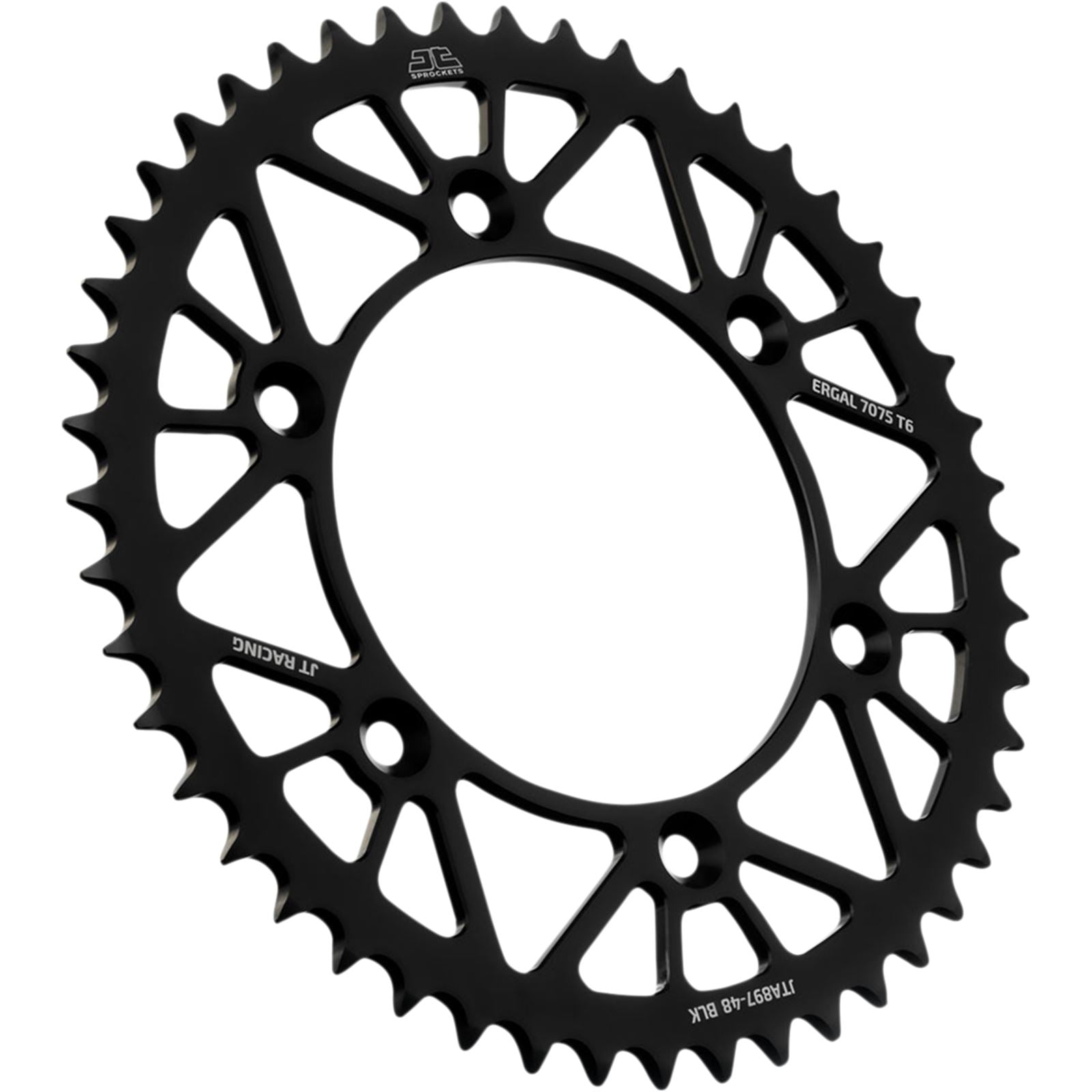 JT Sprockets Rear Sprocket - Black - 48-Tooth JTA897.48BLK_1096413