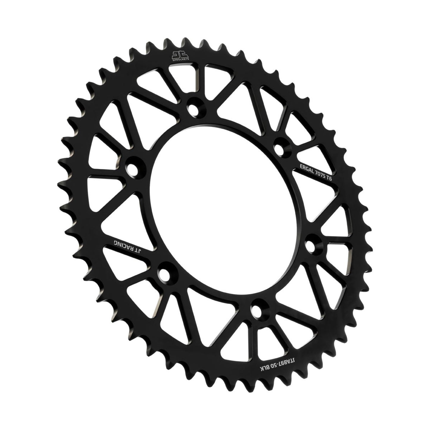 JT Sprockets Rear Sprocket - Black - 50-Tooth JTA897.50BLK_1133939