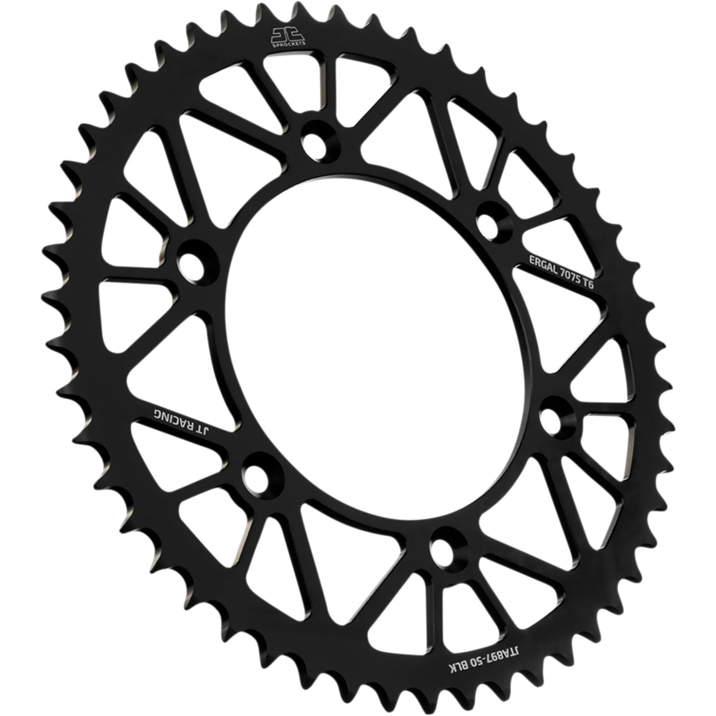 JT Sprockets Rear Sprocket - Black - 50-Tooth JTA897.50BLK_1133940
