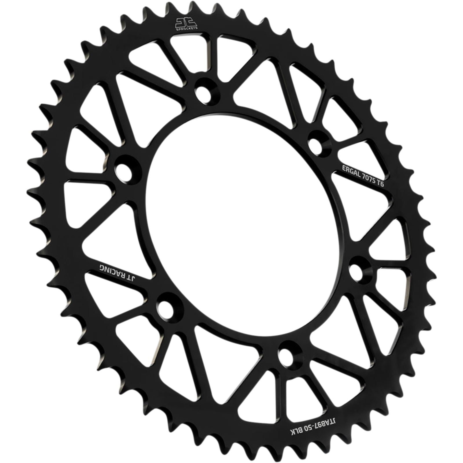 JT Sprockets Rear Sprocket - Black - 50-Tooth JTA897.50BLK_1133940