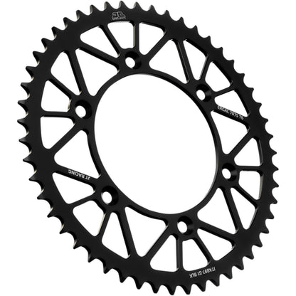 JT Sprockets Rear Racelite Sprocket - Aluminum 51T-520 - Black for Husqvarna/KTM JTA897.51BLK_1133938