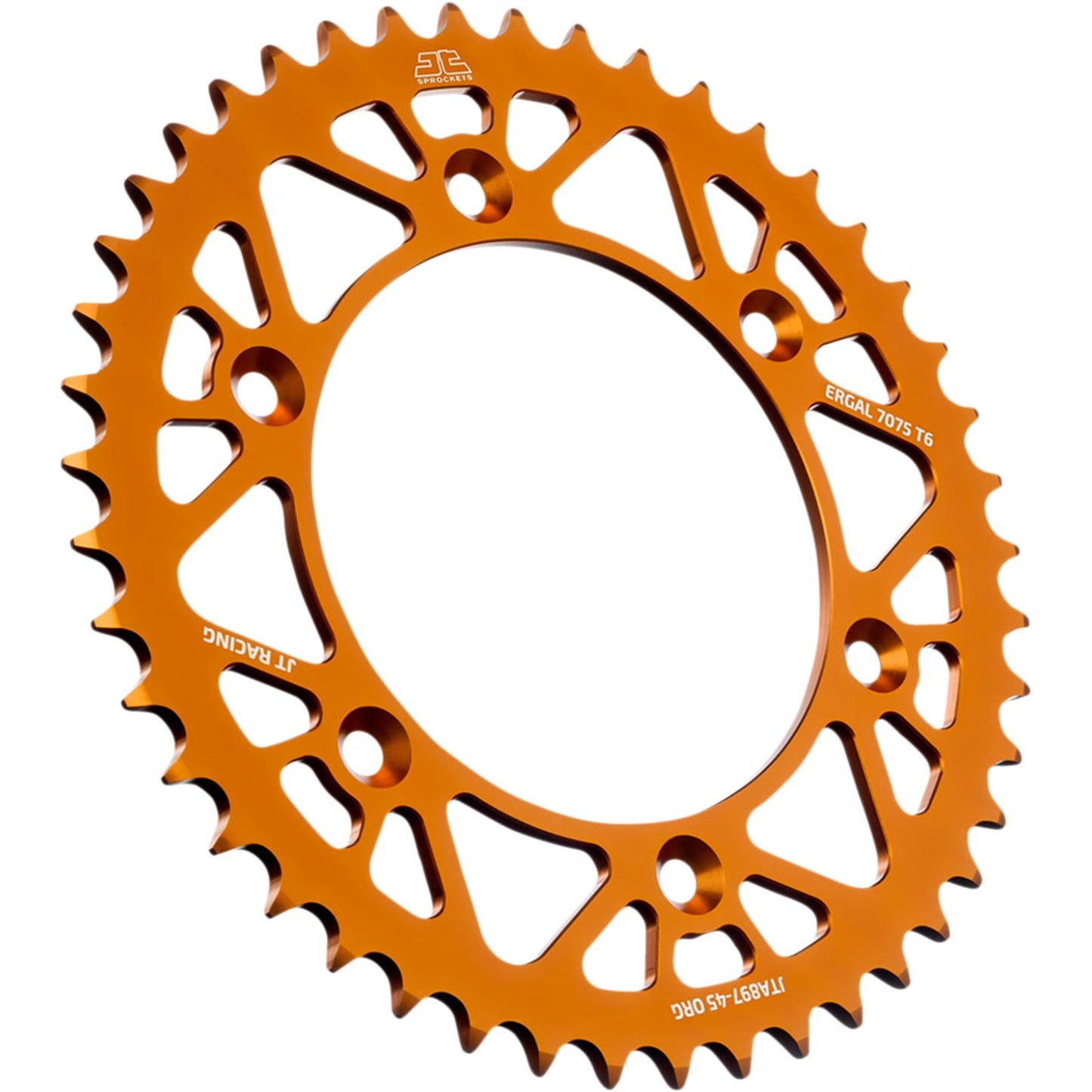 JT Sprockets Rear Sprocket Alloy 45-Tooth (JTA897) JTA897.45ORG_1103765