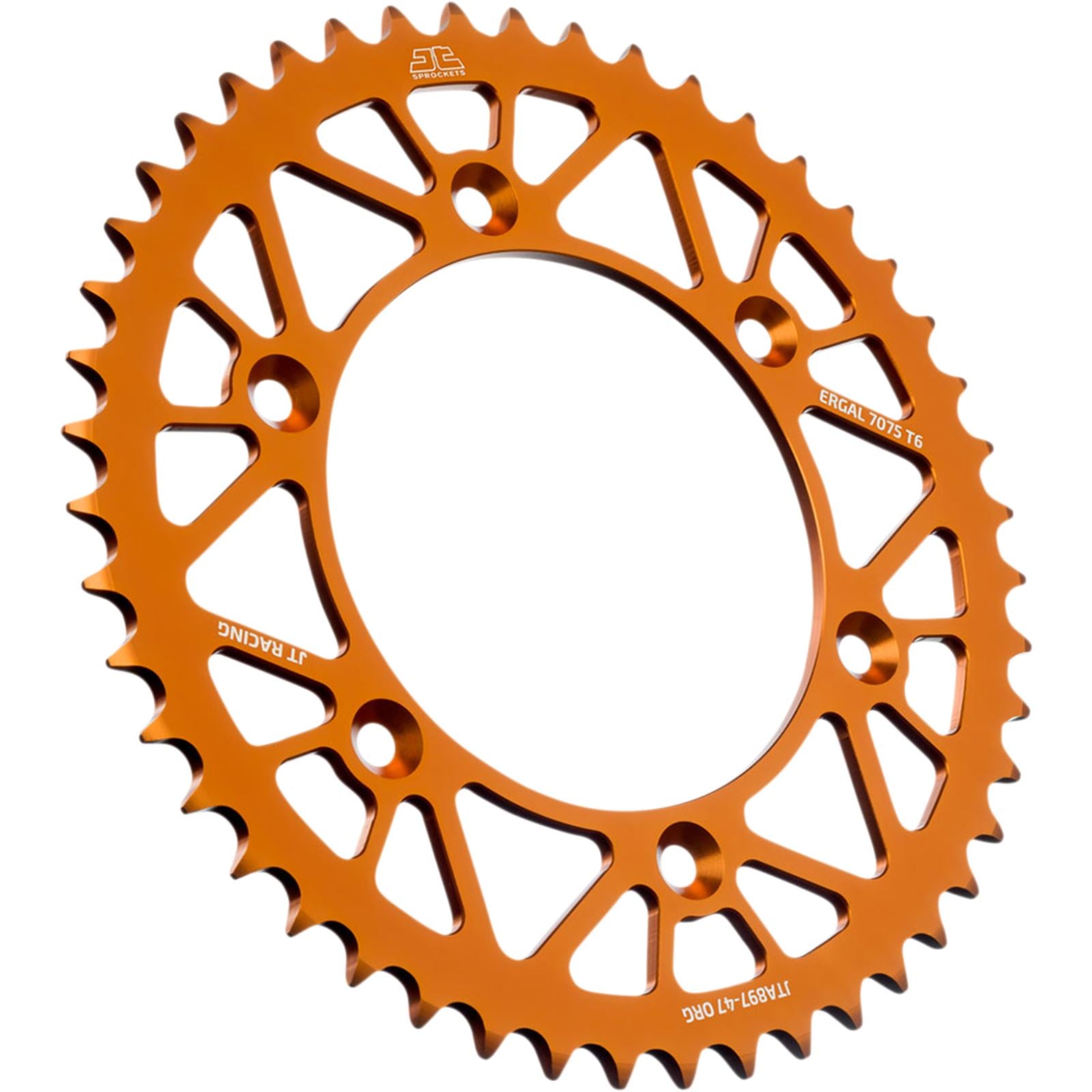JT Sprockets Rear Sprocket Alloy 47-Tooth (JTA897) JTA897.47ORG_1138811