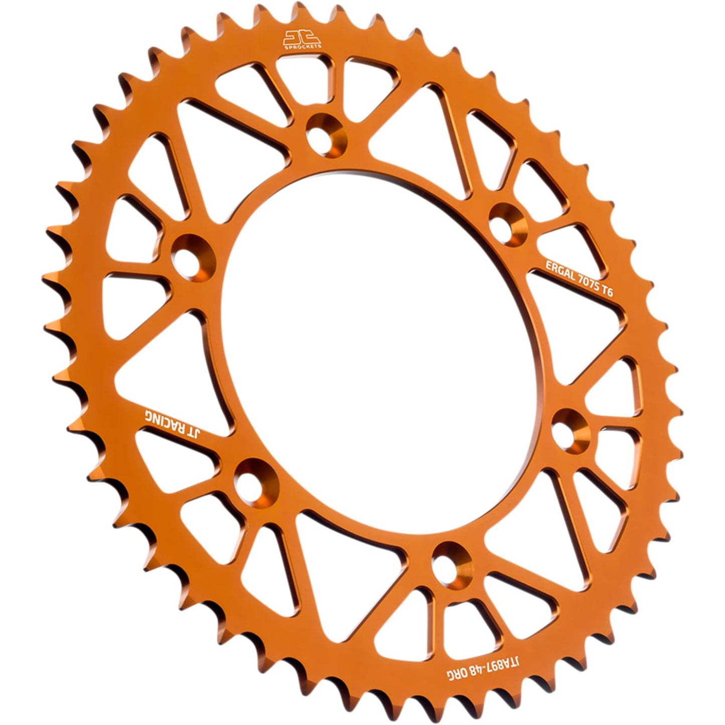 JT Sprockets Rear Sprocket - Orange - 48-Tooth JTA897.48ORG_1089753