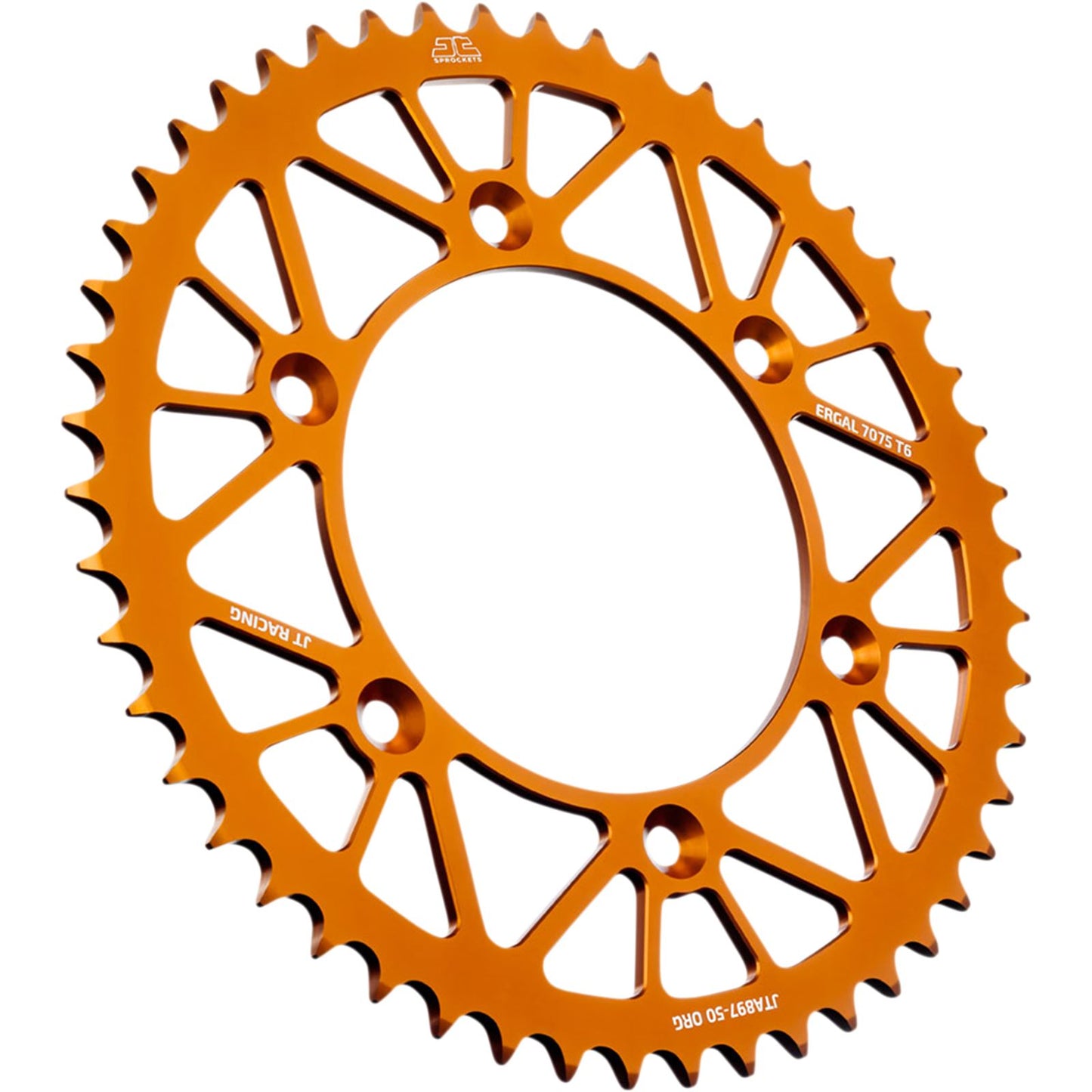 JT Sprockets Rear Sprocket - Orange - 50-Tooth JTA897.50ORG_1133942