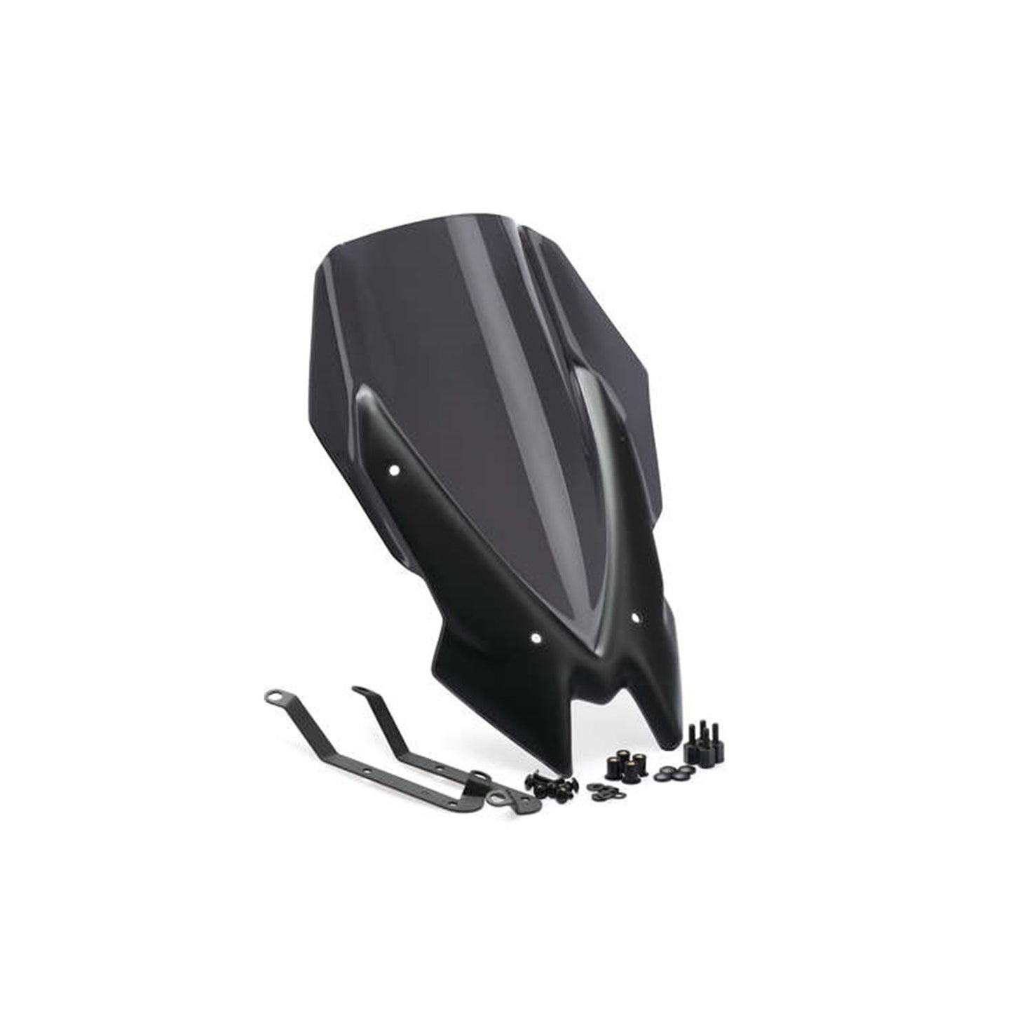 Puig Naked New Generation Windscreen - Dark Smoke for Kawasaki 3865F_983024