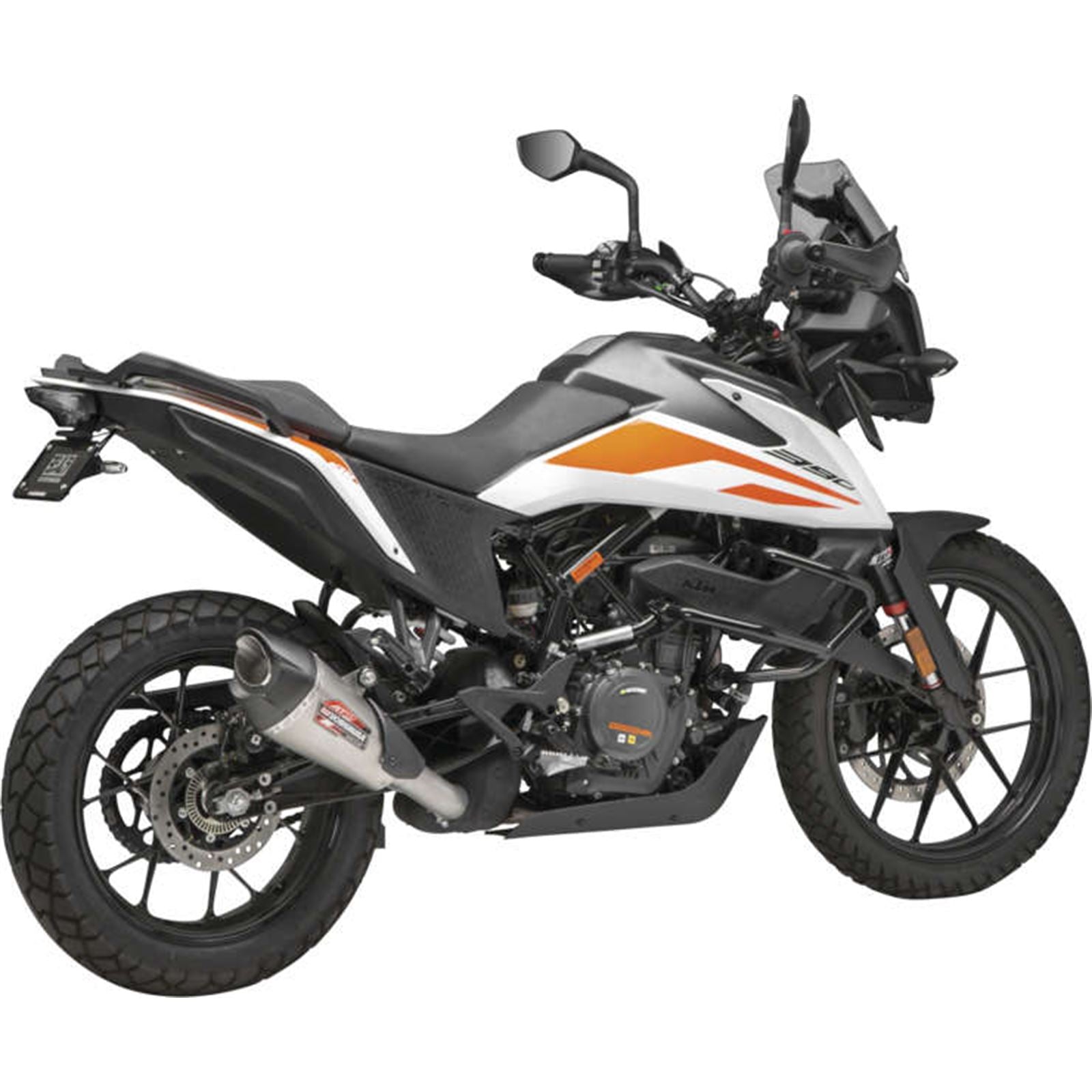 Yoshimura AT2 Slip-On - Stainless Steel w/Carbon Fiber End Cap [MPN: 16370BP520]_990020