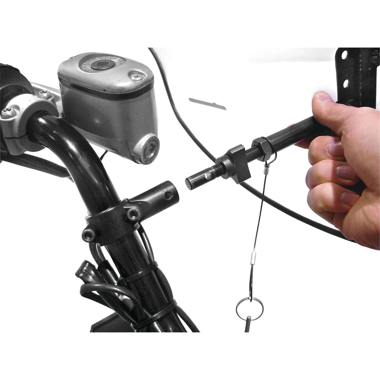 Powermadd Cobra ATV Protek Windshield with Cut Quick Mount 24572_194195