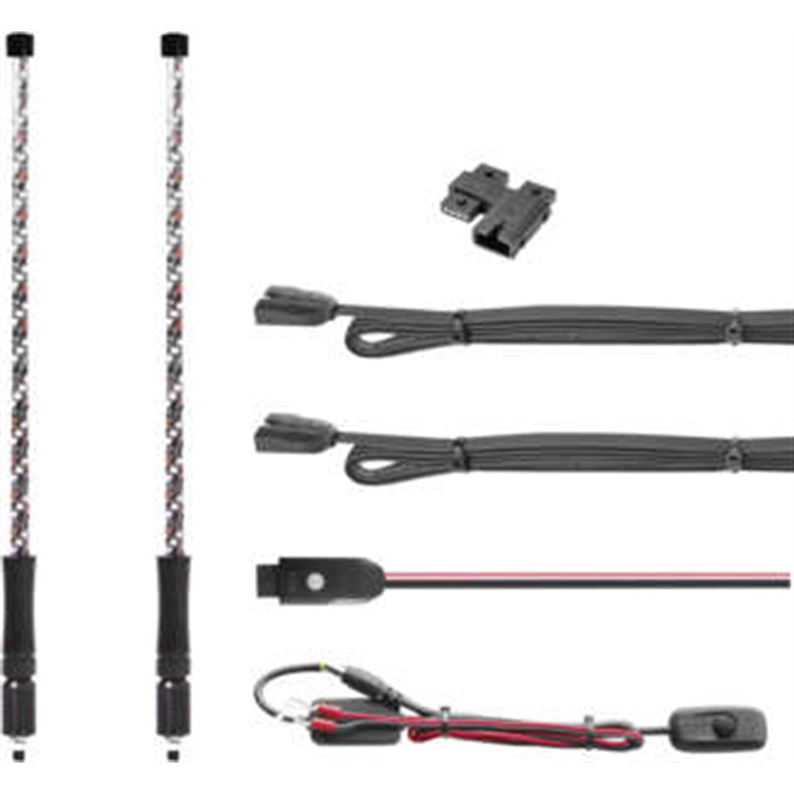 XKGlow 2nd Gen LED Whip Light Kit - Dual - 32" XK-WHIPC-ADV_995548