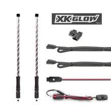 XKGlow 2nd Gen LED Whip Light Kit - Dual - 32" XK-WHIPC-ADV_872493