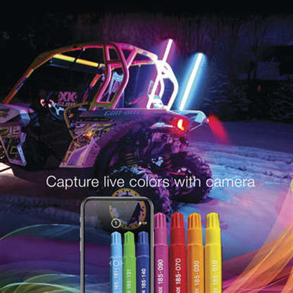 XKGlow 2nd Gen LED Whip Light Kit - Dual - 32" XK-WHIPC-ADV_995546