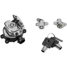 Biker's Choice Ignition Switch and Saddlebag Lock Kit - Chrome 78403_989954