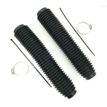 2FastMoto Fork Boots Gaiters Rubber 35 Ribs 43mm With 380mm Length  06-4048b_680681