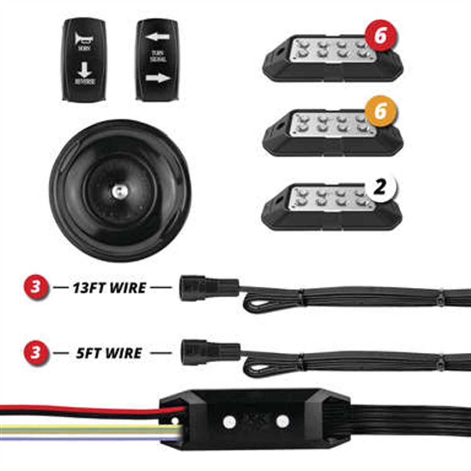 XKGlow Pro Plug-and-Play Turn Signal Kit XK-DT-PRO_989348