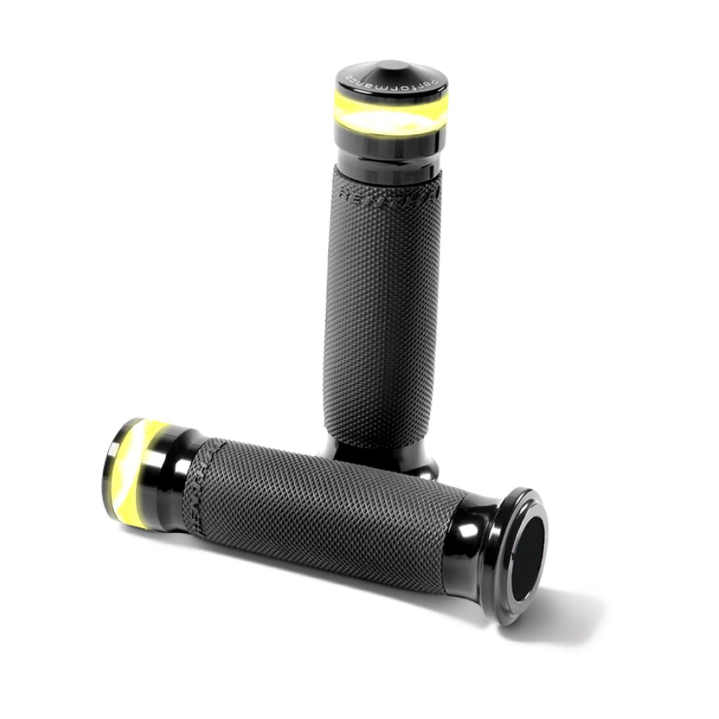 Performance Machine Vision Series Contour LED Turn Signal Grips 0063-2100M-B_1462965