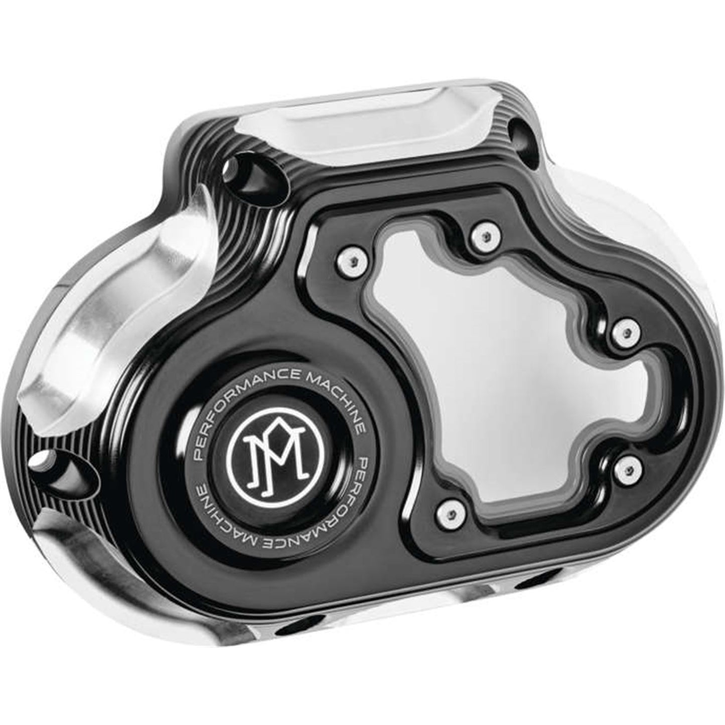 Performance Machine Transmission Cover - Contrast Cut™ 0177-2081M-BM_993892