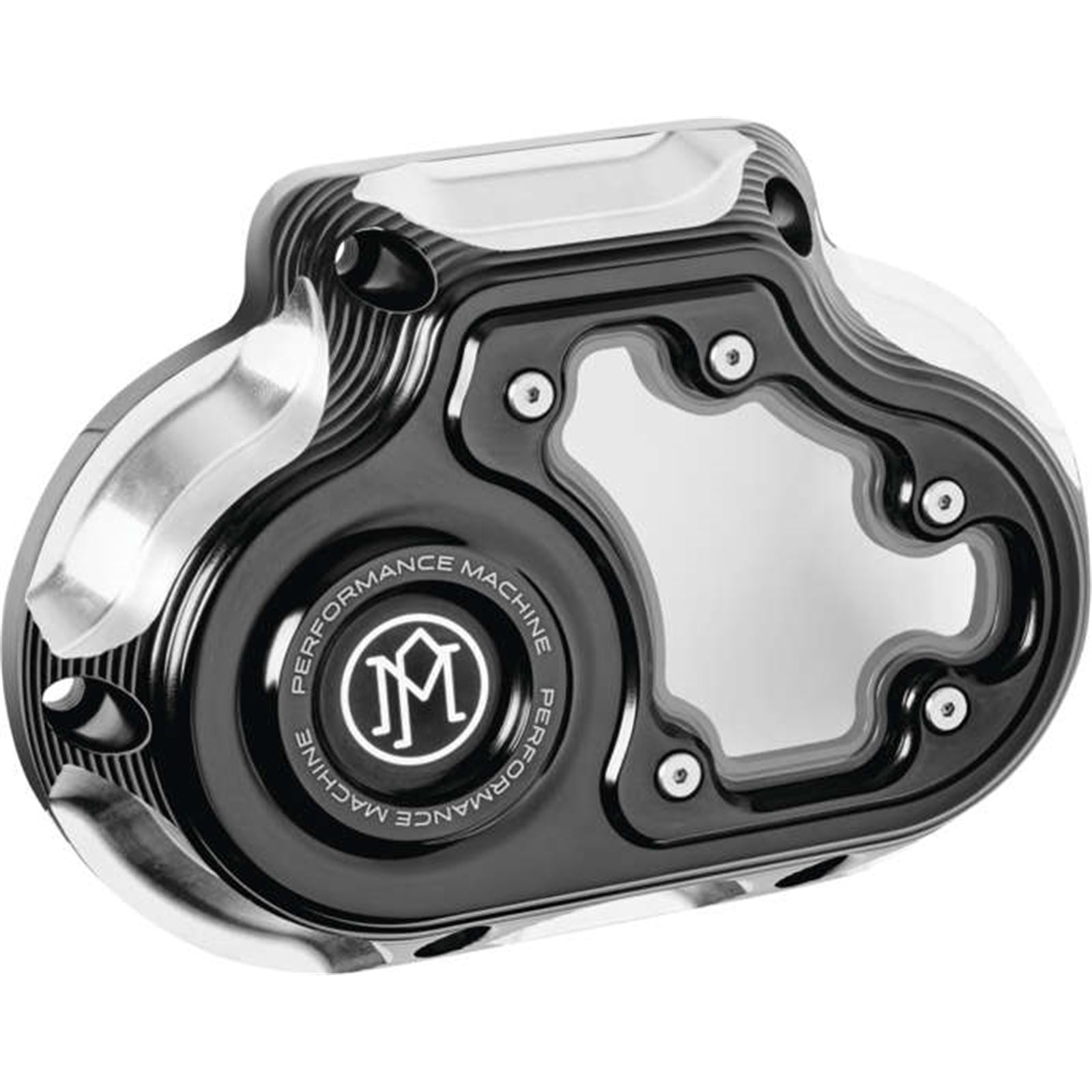 Performance Machine Transmission Cover - Contrast Cut™ 0177-2081M-BM_993892
