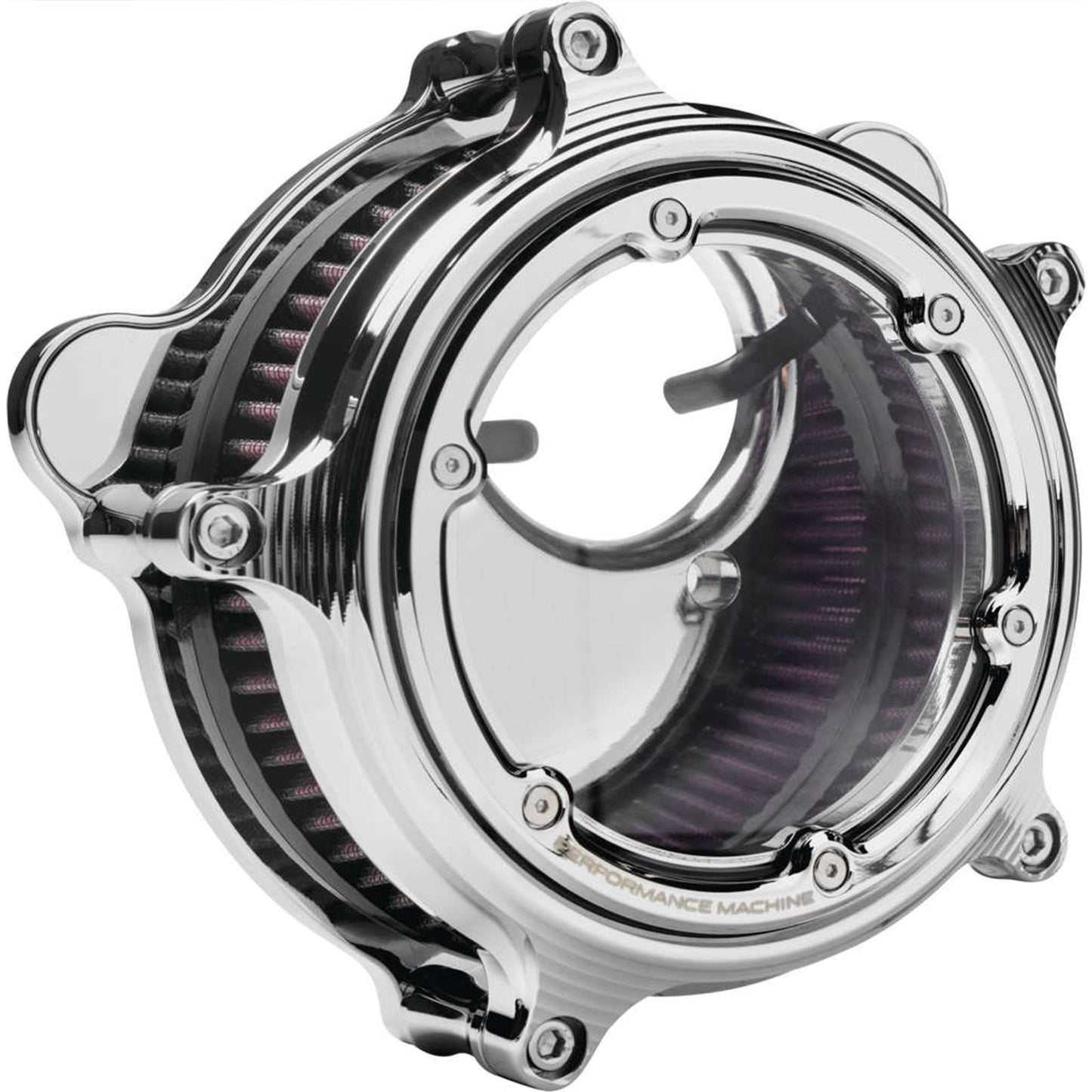 Performance Machine Vision Air Cleaner - Chrome - M8 0206-2156-CH_983400