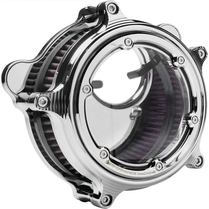 Performance Machine Vision Air Cleaner - Chrome - CV 0206-2157-CH_991734