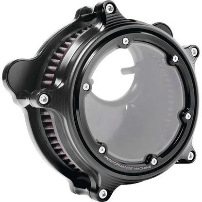 Performance Machine Vision Air Cleaner - Black Ops - CV 0206-2157-SMB_988781