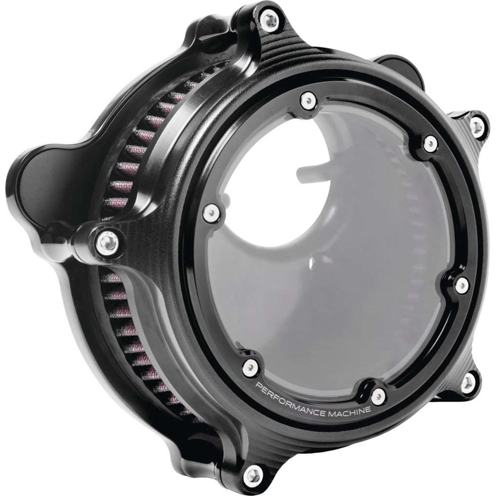 Performance Machine Vision Air Cleaner - Black Ops - XL 0206-2159-SMB_995888
