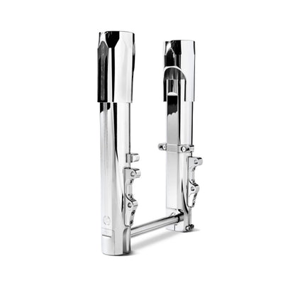 Performance Machine Lower Fork Leg - Chrome - Dual Disc 0208-2173-CH_1462438