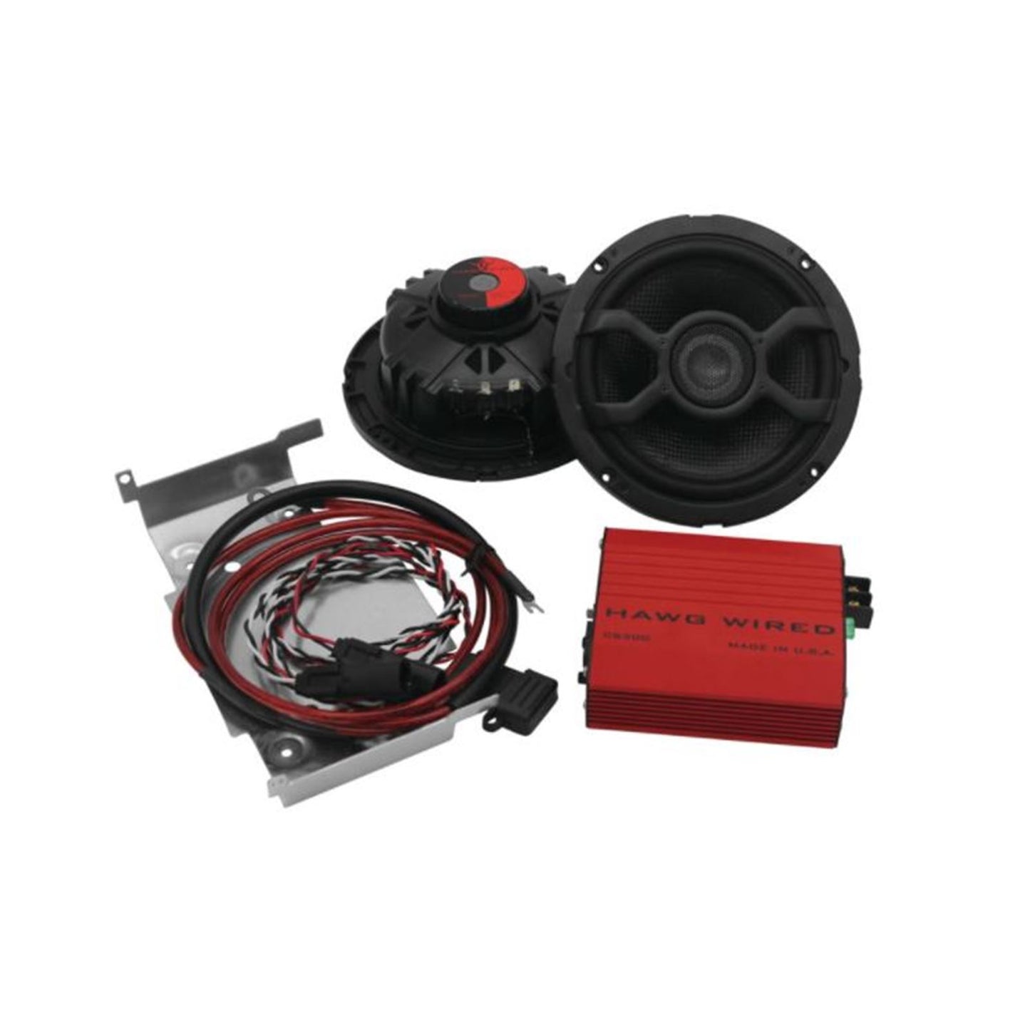 Hawg Wired System Kit for 2014+ FLHT FLHX FLTR 300W amp - Universal RUSH3002_836991