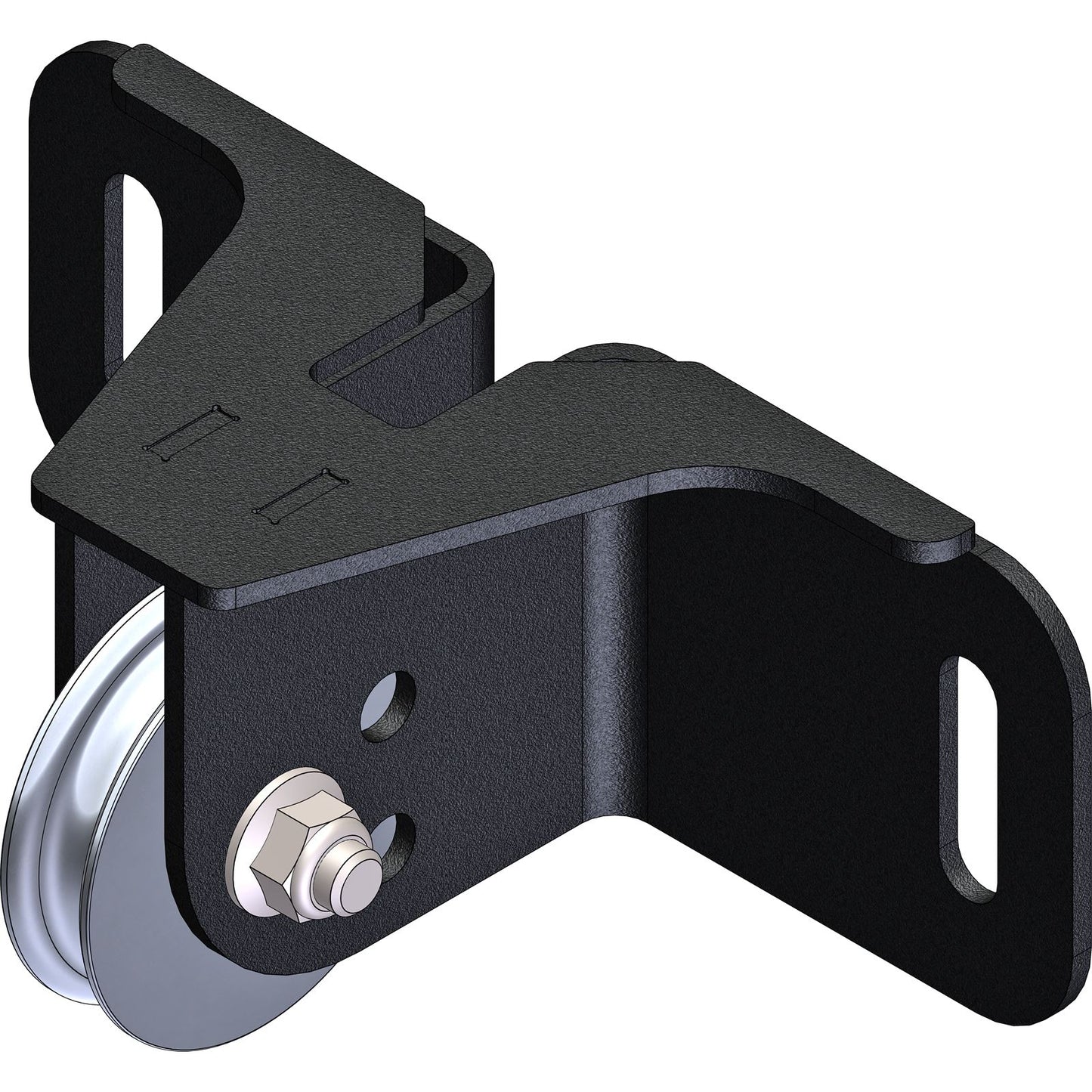 KFI Plow Fairlead Pulley - Synthetic Cable - Wide 6.00" Bolt 106465_1002502