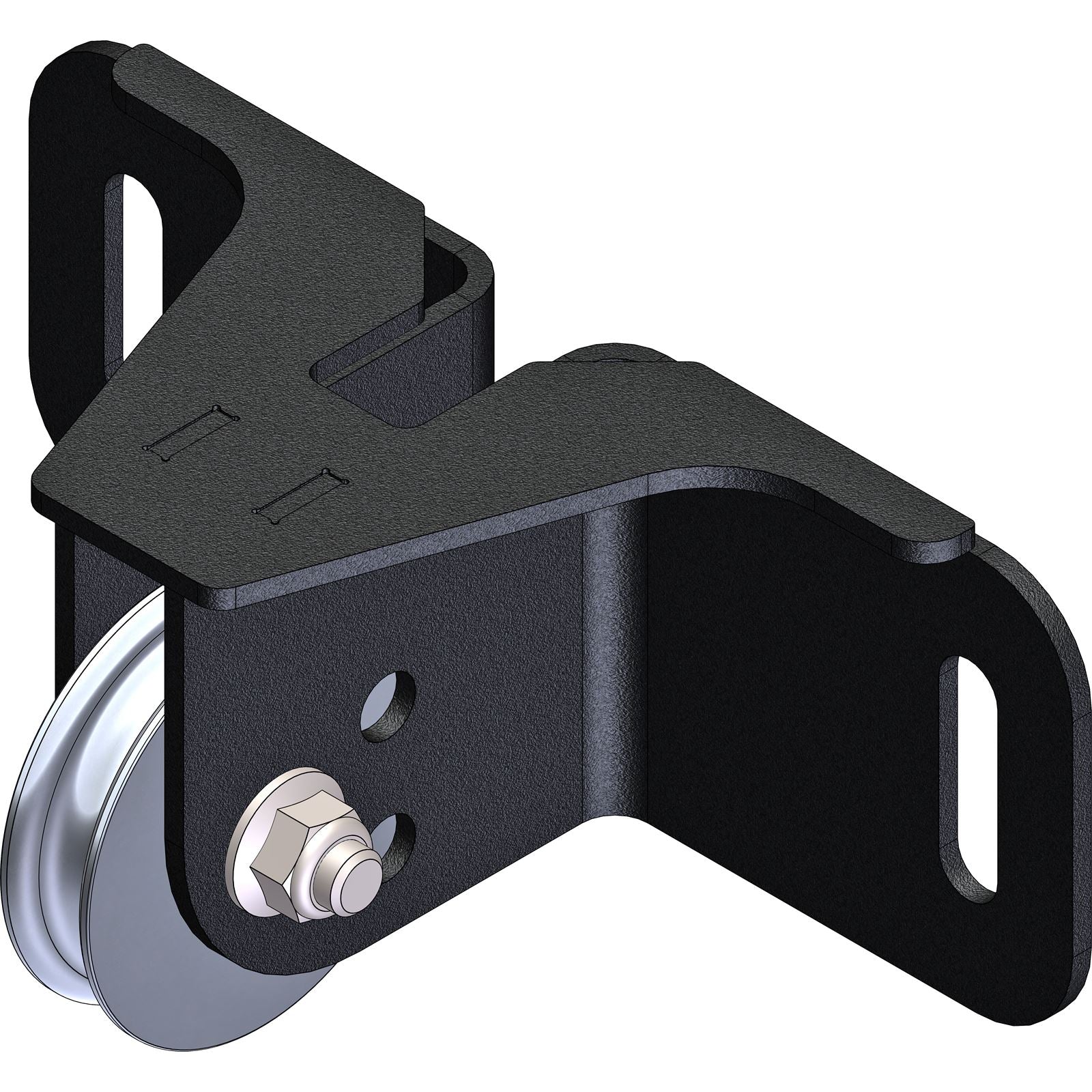 KFI Plow Fairlead Pulley - Synthetic Cable - Wide 6.00" Bolt 106465_1002502