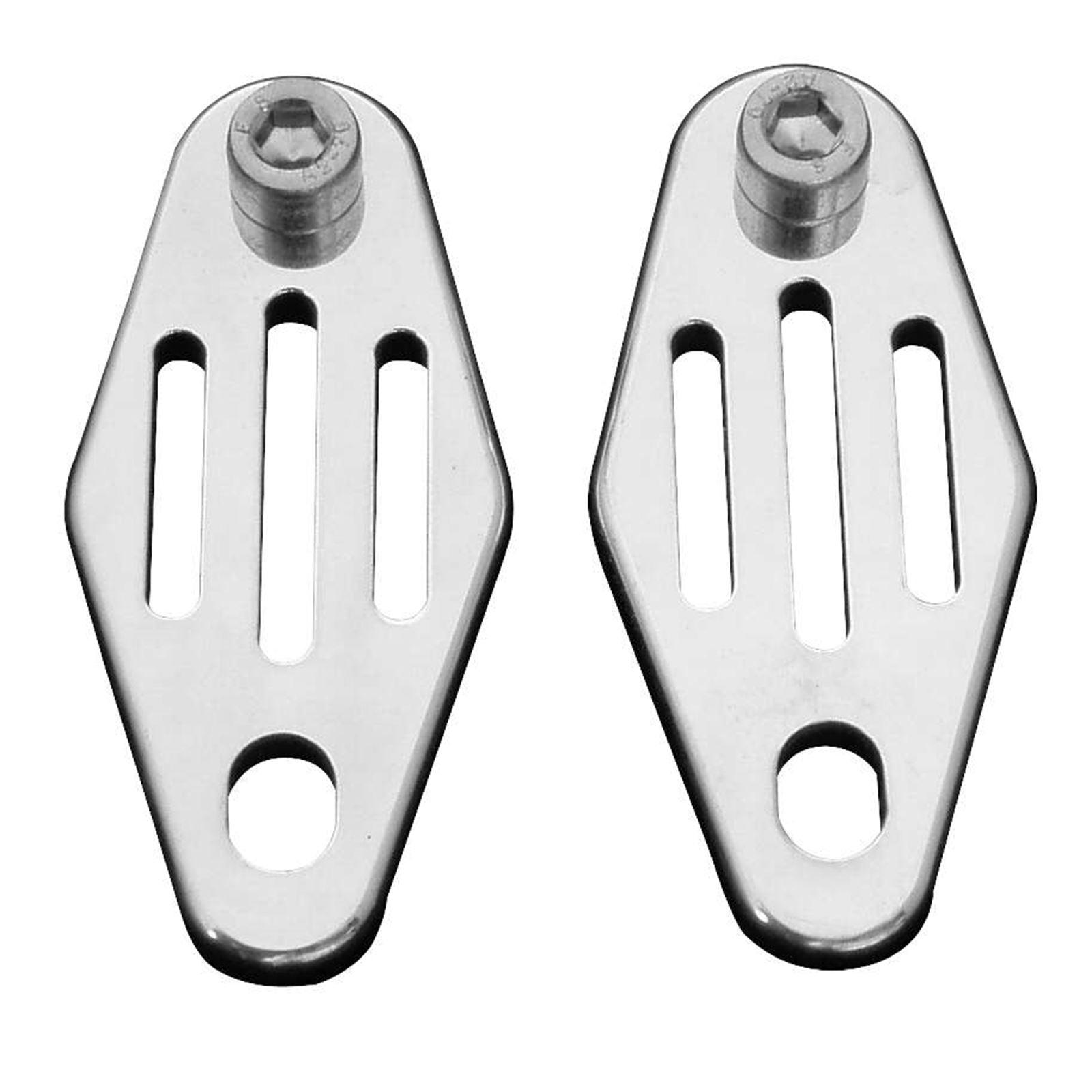 Modquad Exhaust Hanger Straight lines Polished EH1-1_194201