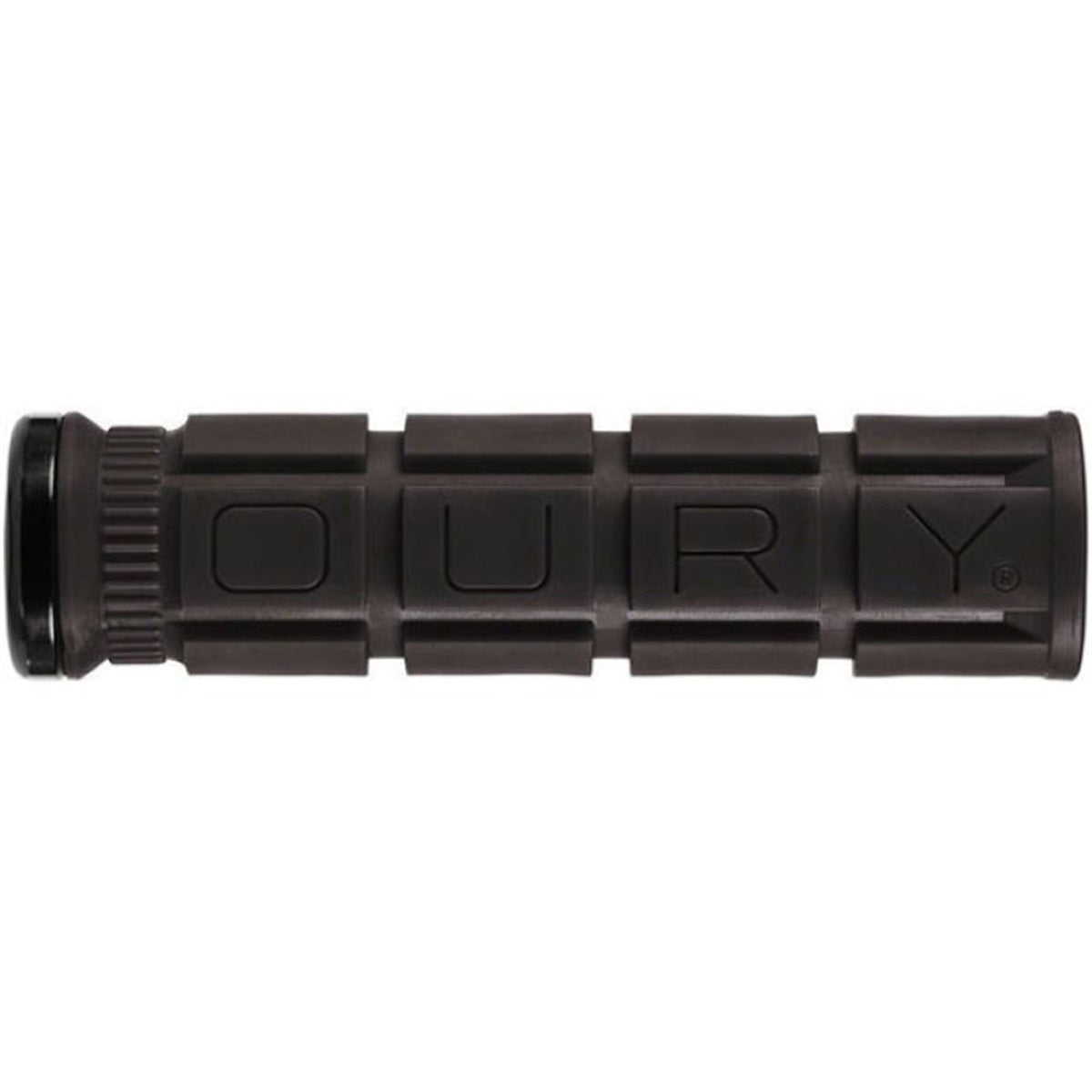 Oury Single-Sided Lock-On Grips - 135mm - Jet Black - Pair [MPN: OSLOOG10]_1101854